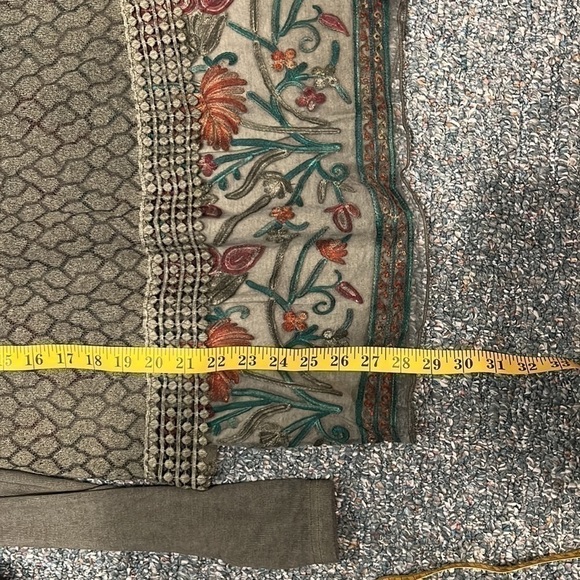 PICADILLY LAYERED LOOK TUNIC TOP SIZE XS - Picture 7 of 9